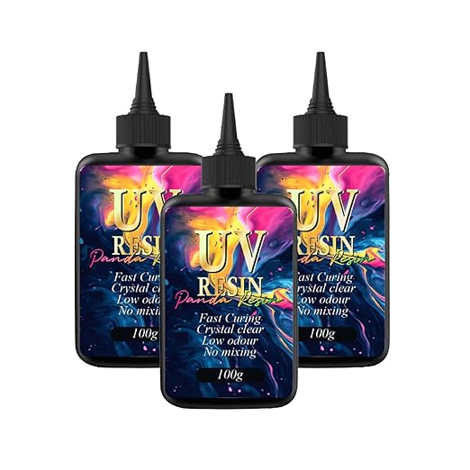 UV Resin, 300g UV Resin Kit with Light, Upgraded Crystal Clear, Low Odor, Hard Type UV Resin Kit for DIY, Crafts, Jewelry Making