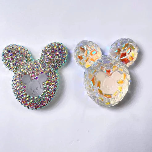 Handmade Diamond Mickey Head Pendant Decoration Resin Molds
