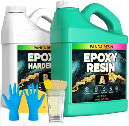 Panda Epoxy Resin Kit 1 Gallon - Epoxy Resin Food Safe