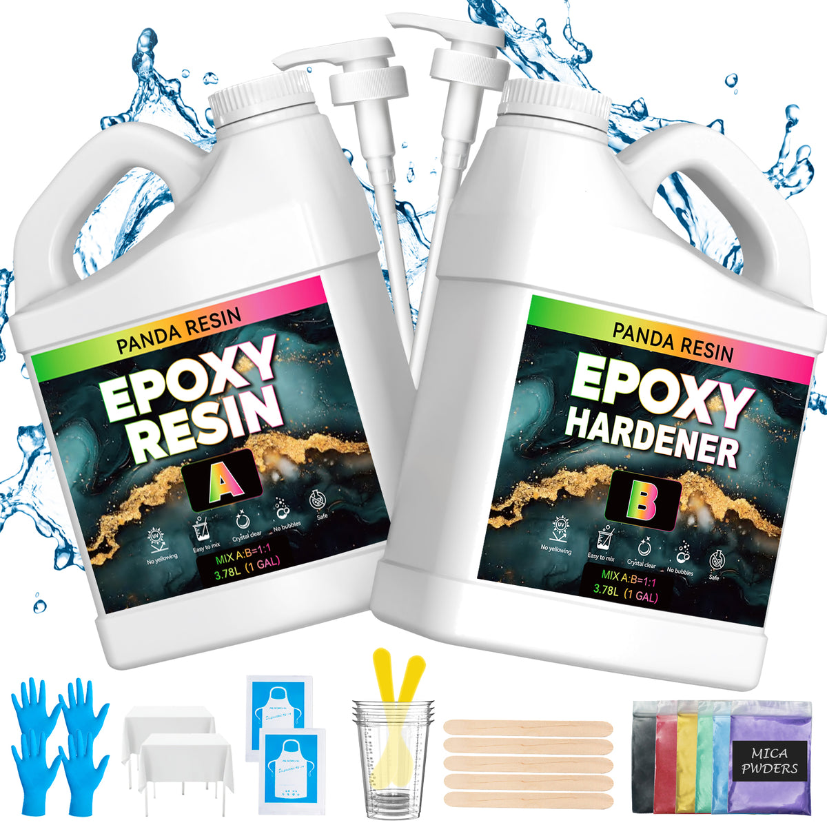 Panda Epoxy Resin Kit - Epoxy Resin Food Safe